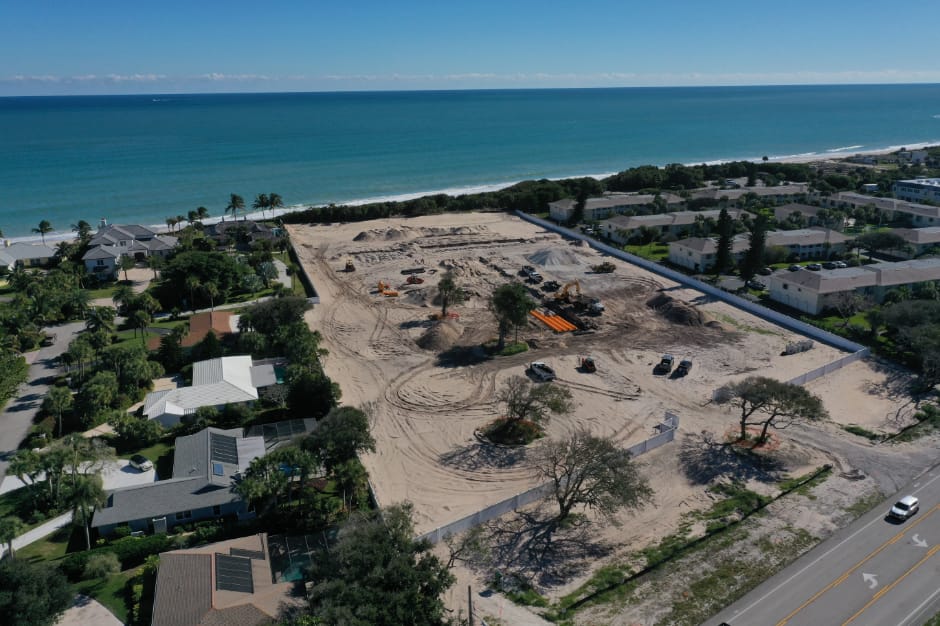 Drone of Feb 2020 at Surfsedge