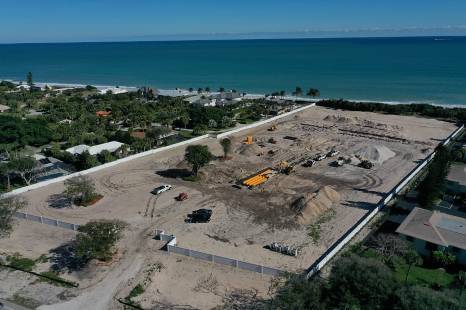 Drone of Feb 2020 at Surfsedge