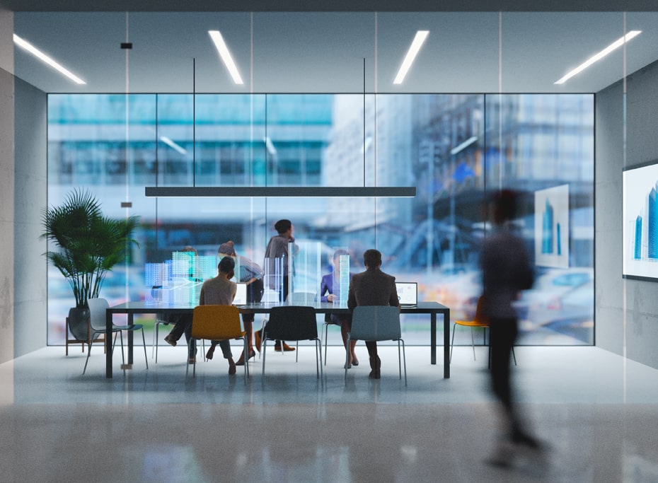 Commercial Real Estate Brokerage Office