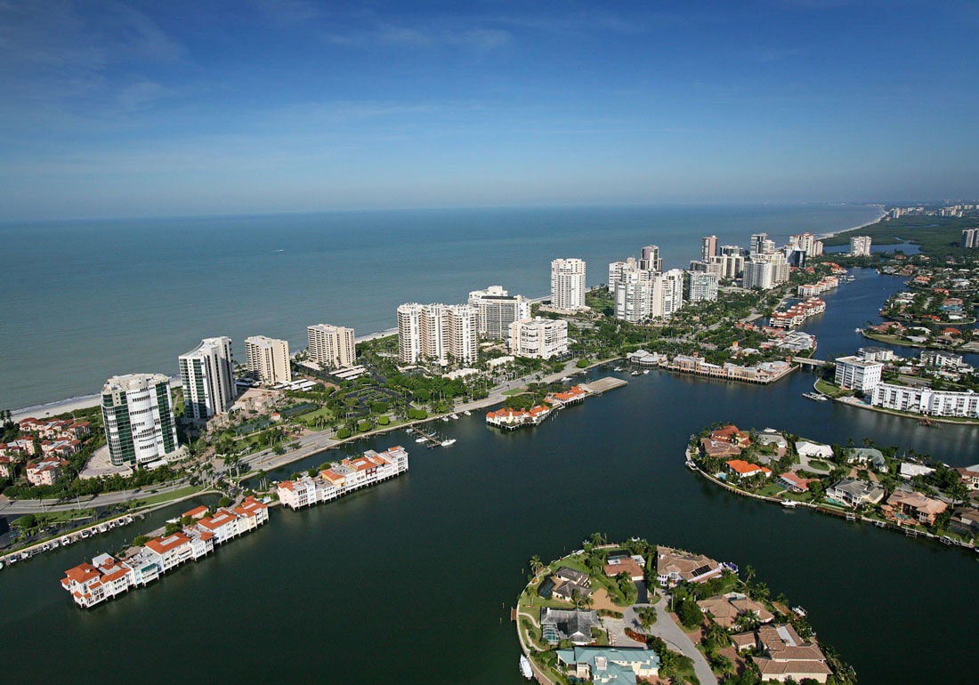 Aria location aerial