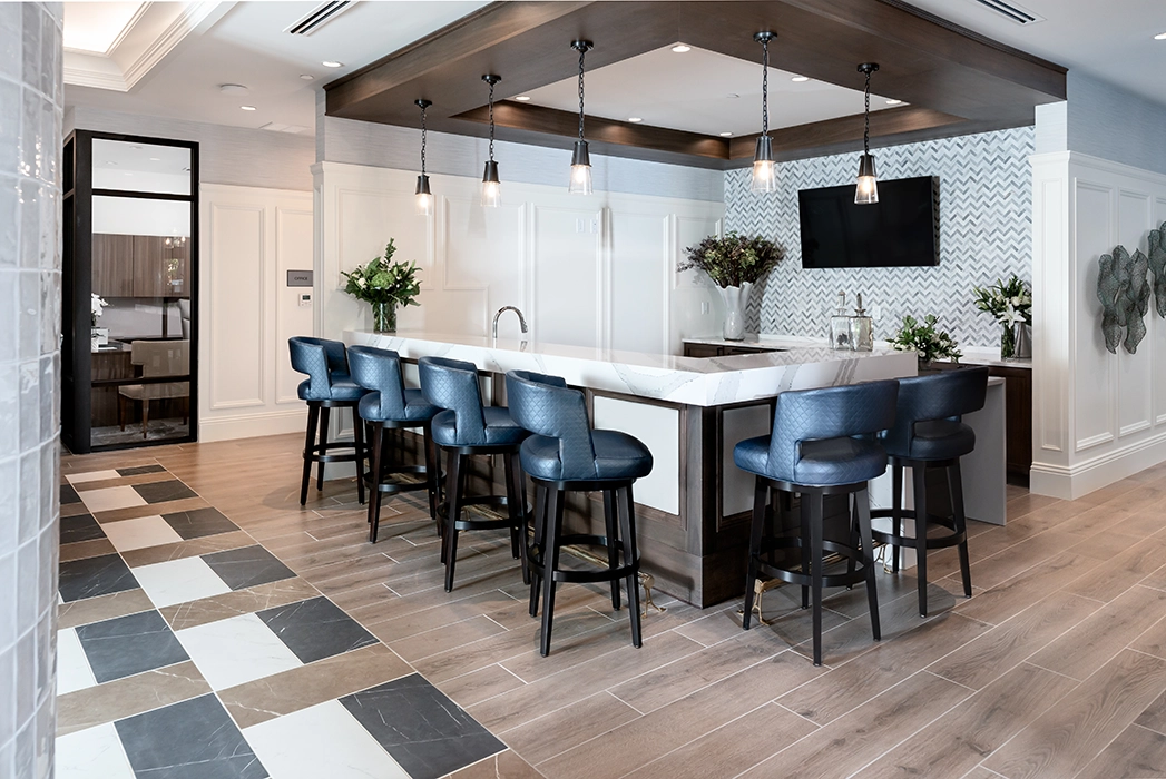 Interior of The Regent at Eastover Lobby Bar